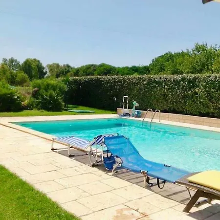 Con Piscina A 2km Dal Mare Di Con Ac E Wifi Per 6 Villa *